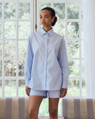 Cassie Cotton Blue Shirt
