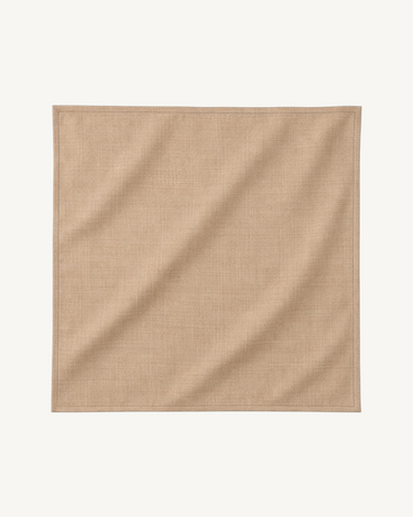 Ridge Virgin Wool Beige Scarf