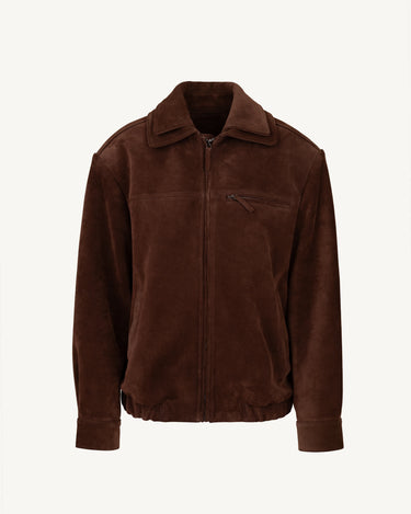 Yves Suede Brown Jacket
