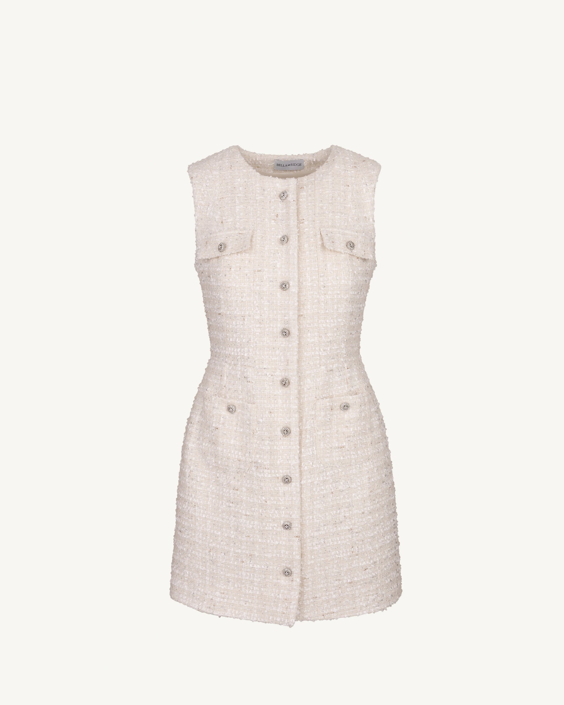 dress dark grey Taylor Tweed Dress with Cashmere – Bella & Ridge